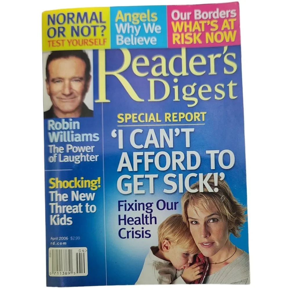 Readers Digest Magazines 34 Issues 2003 - 2009 Vintage Celebrity Health Politics